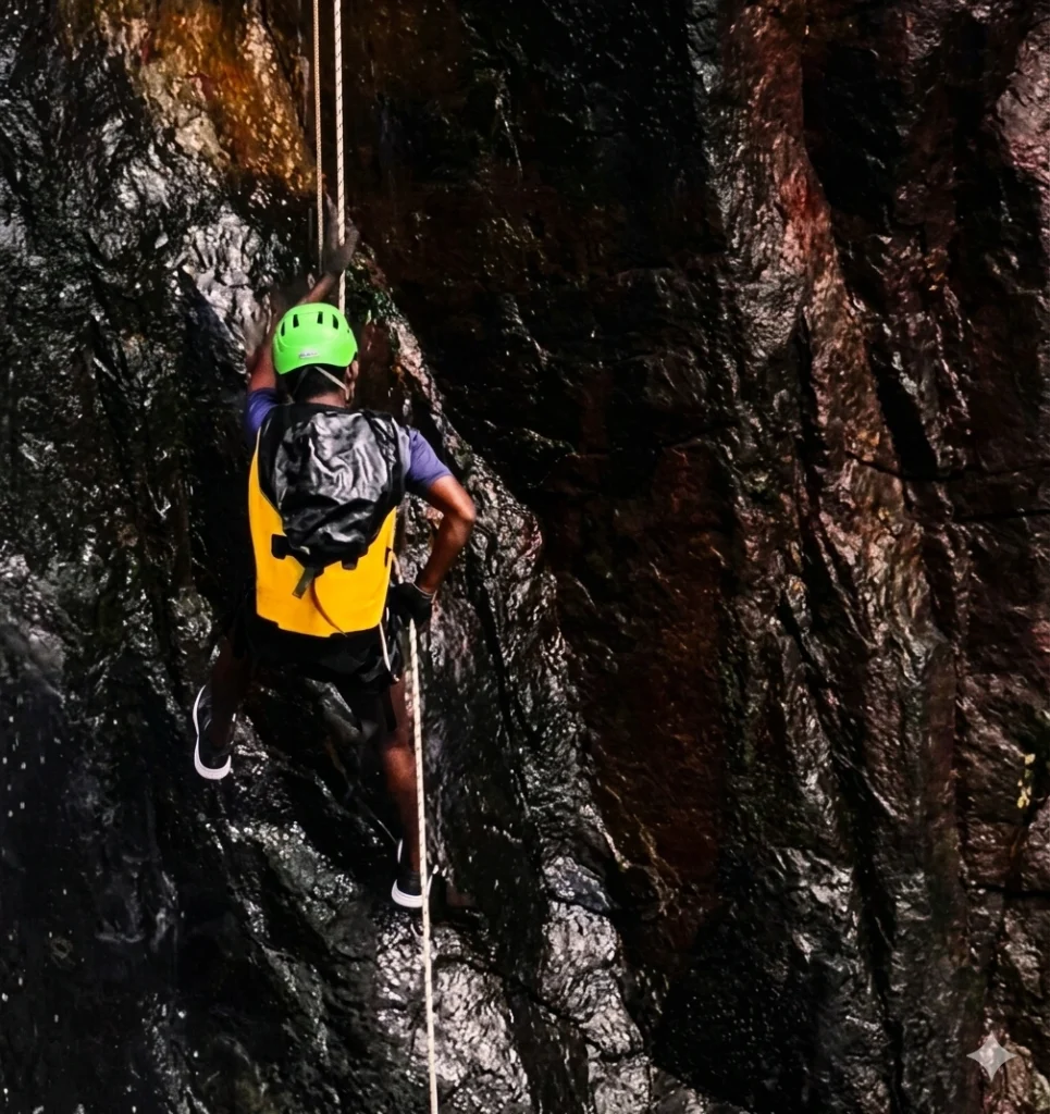 The Base Hike bambarakanda waterfall